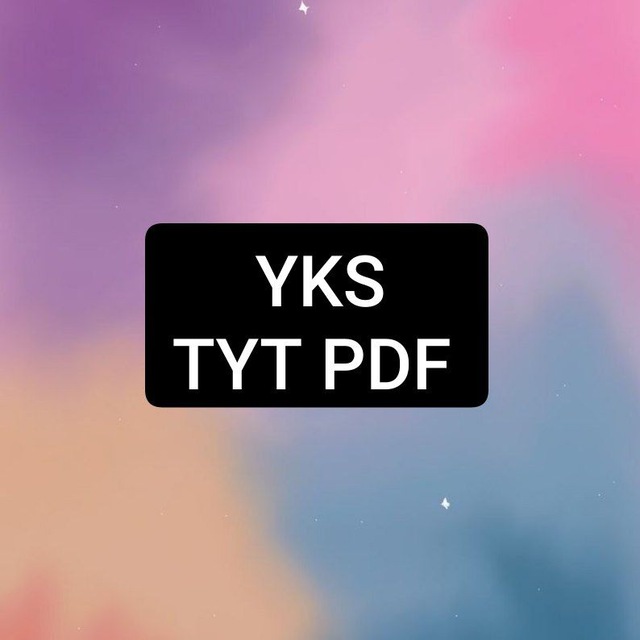 YKS TYT PDF