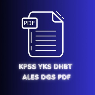 Yks Pdf Kanalı 