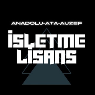 İŞLETME ANADOLU ATA AUZEF 